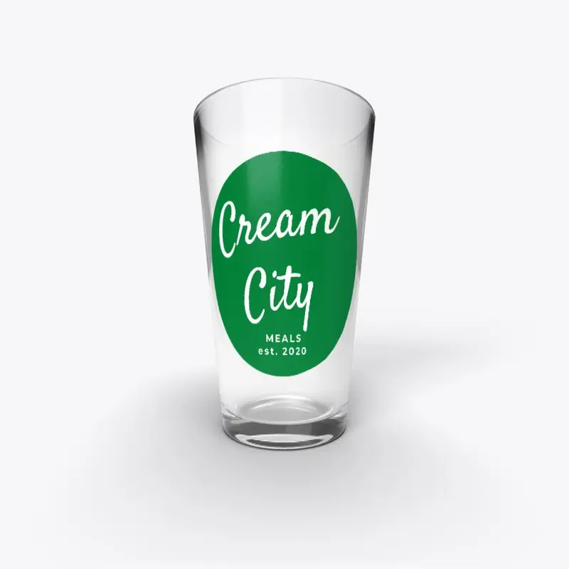 Cream City Meals Pint Glass